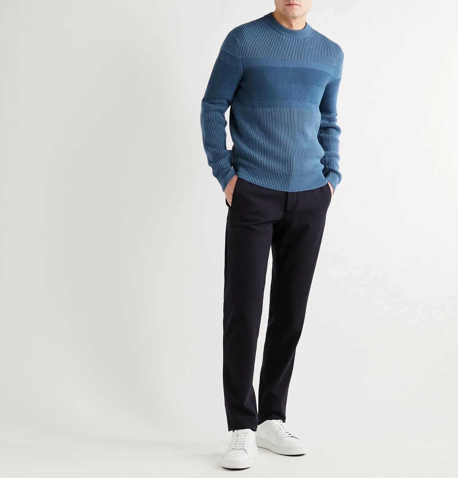 Ribbed Cashmere Sweater - 2