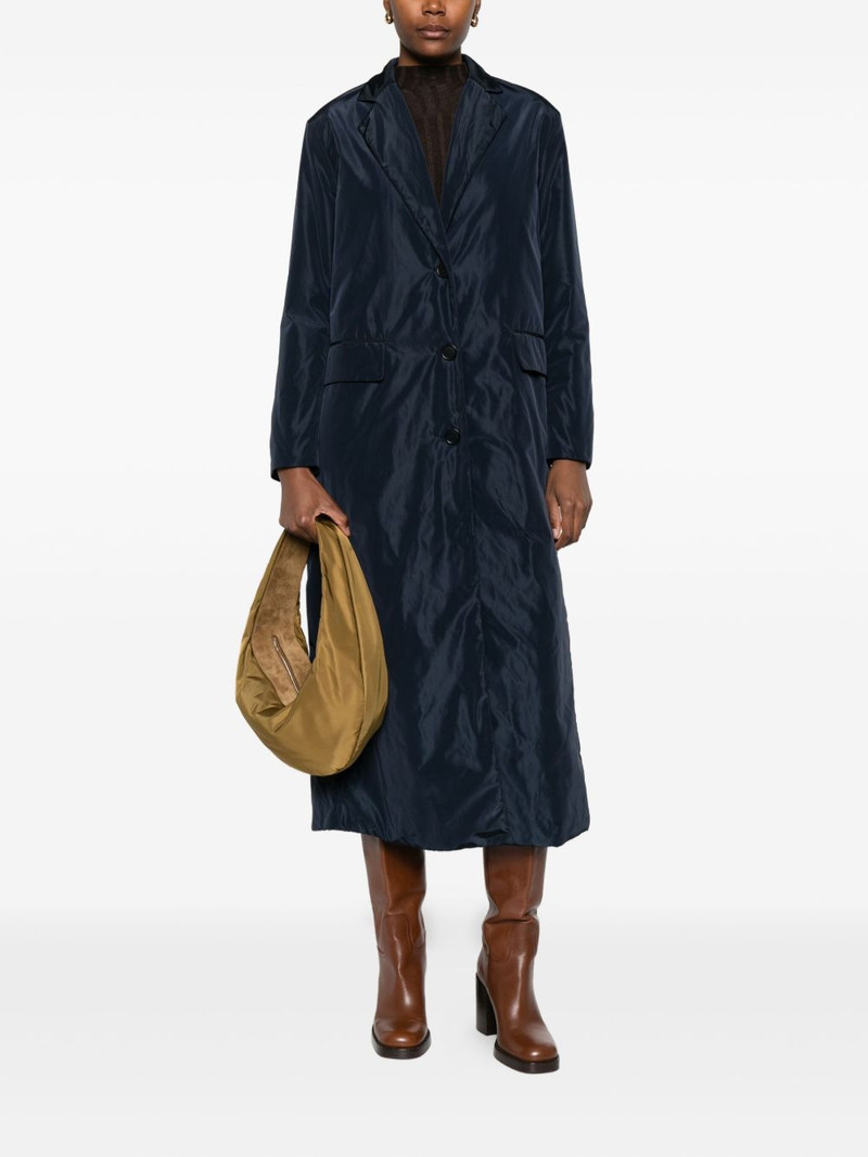 Aspesi single-breasted buttoned coat outlook