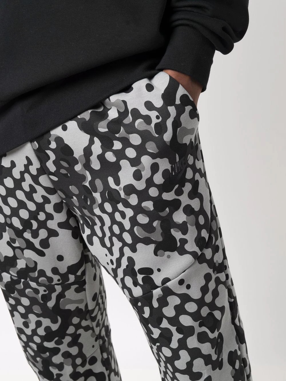 graphic-print drawstring track pants - 5