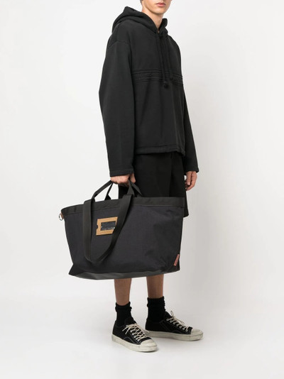 Acne Studios embossed-logo tote bag outlook