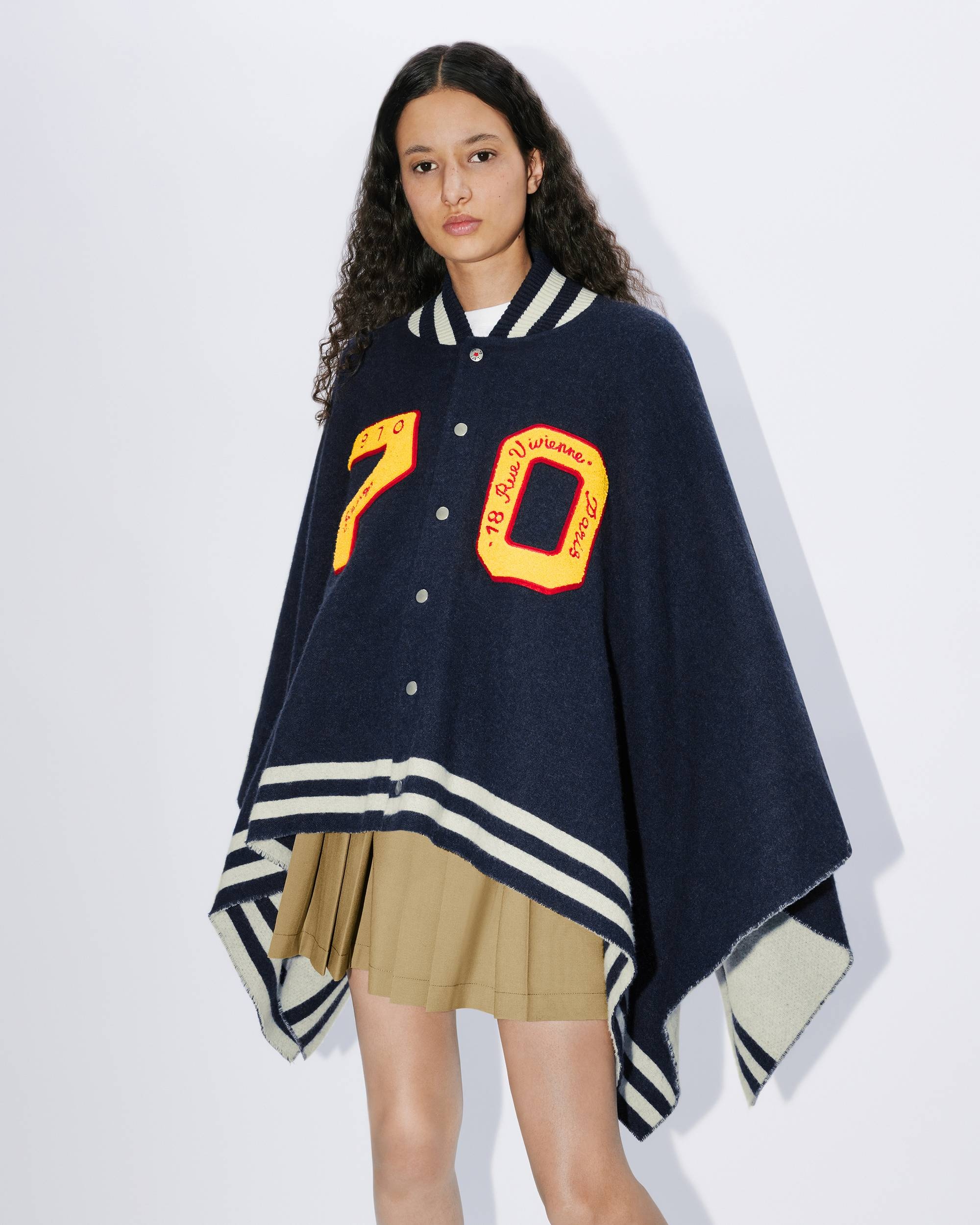 'KENZO Stamp' poncho - 4