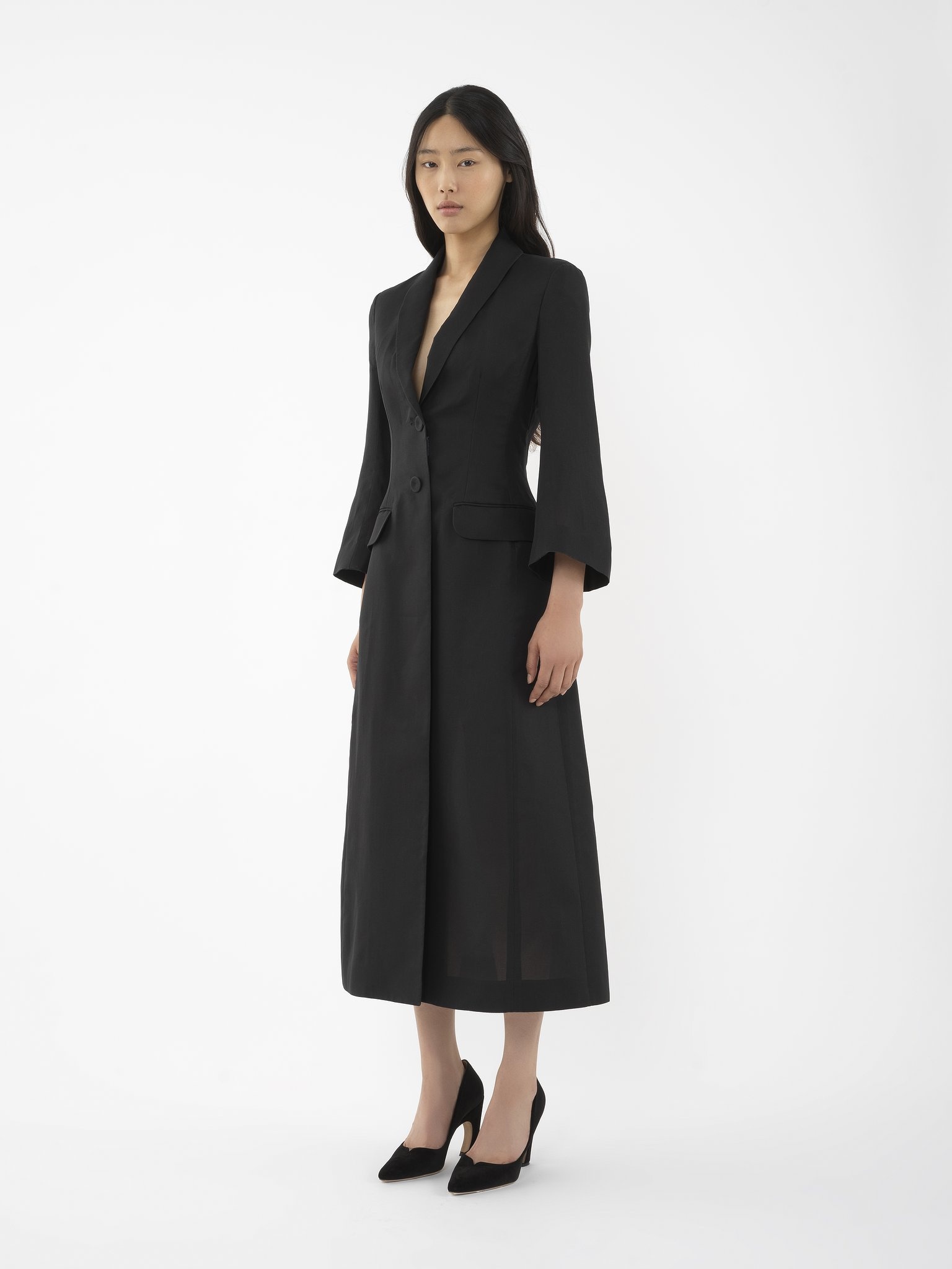 TWO-BUTTON TAILORED COAT - 4