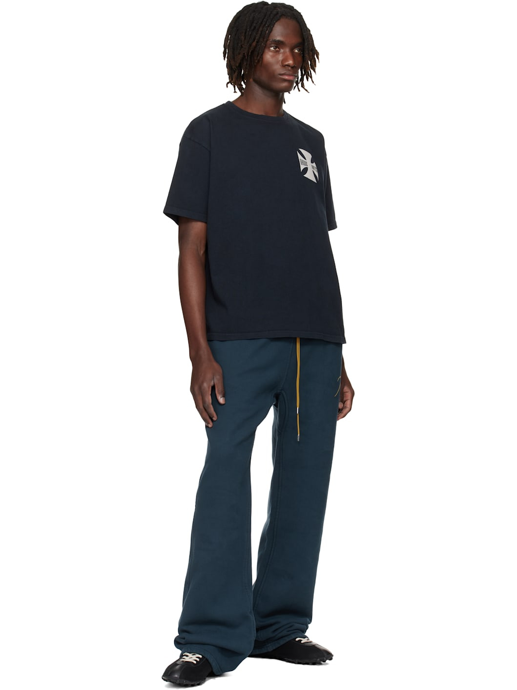 Black 'Rhude Boys' T-shirt - 4