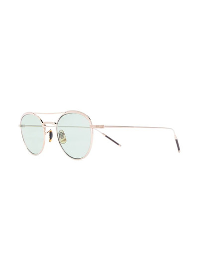 Oliver Peoples Takumi 2 double-bridge glasses outlook