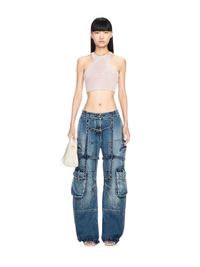 Off-White Laundry Rib Rowing Top outlook