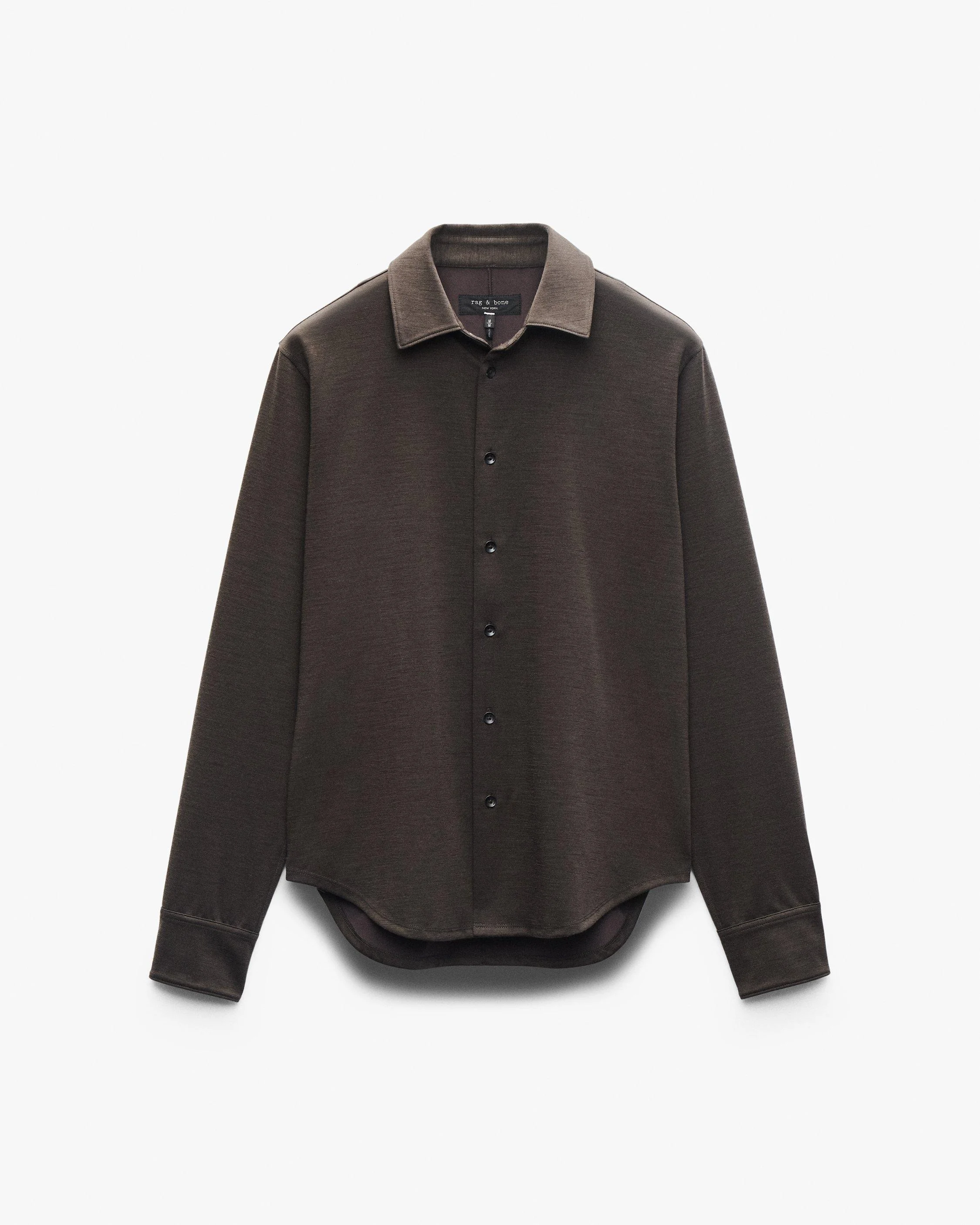 Tomlin Merino Wool Knit Shirt - 1