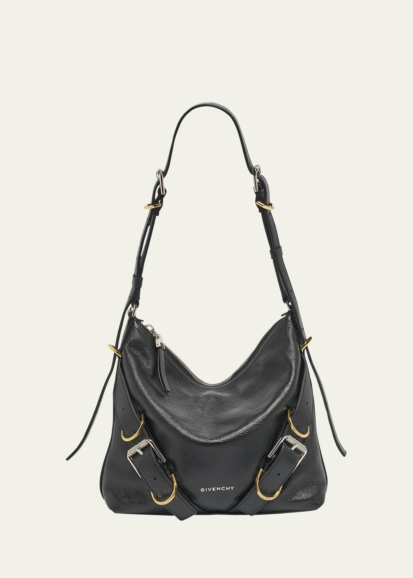 GIVENCHY ◆ Voyou Small Crossbody Bag Givenchy Men's Voyou Small Leather Crossbody Bag | Neiman Marcus