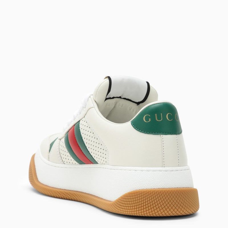 Gucci White Screener Low Sneaker Women - 4