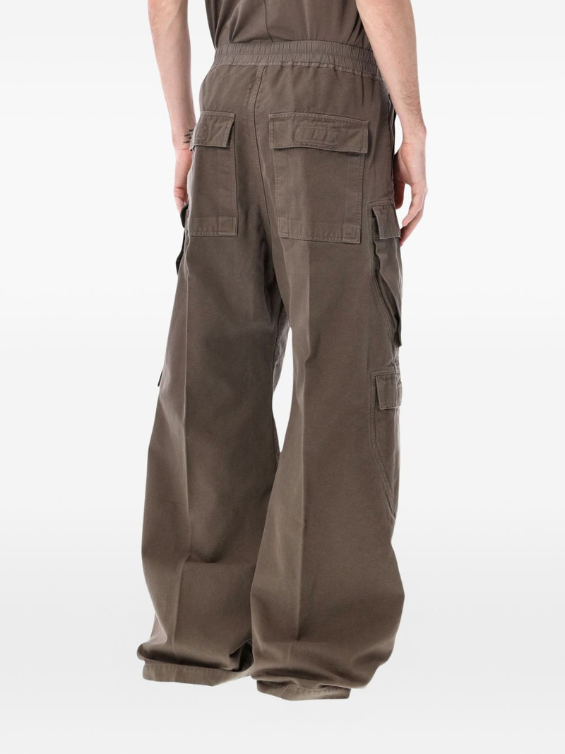 Rick Owens DRKSHDW Jumbo Belas double cargo cotton trousers outlook