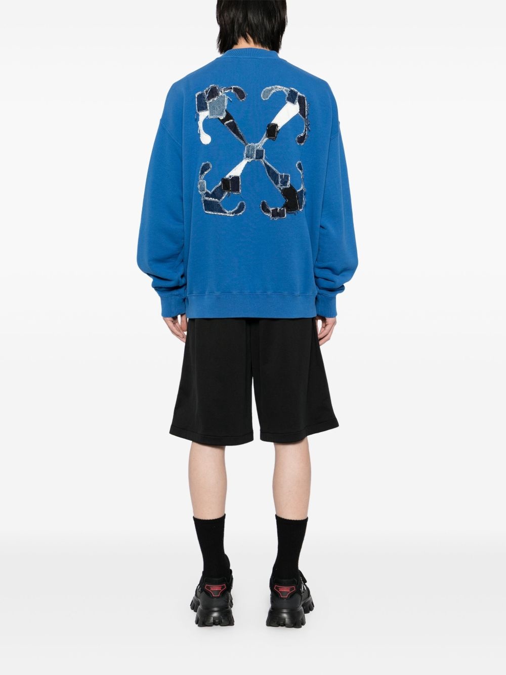 logo-embroidered sweatshirt - 2