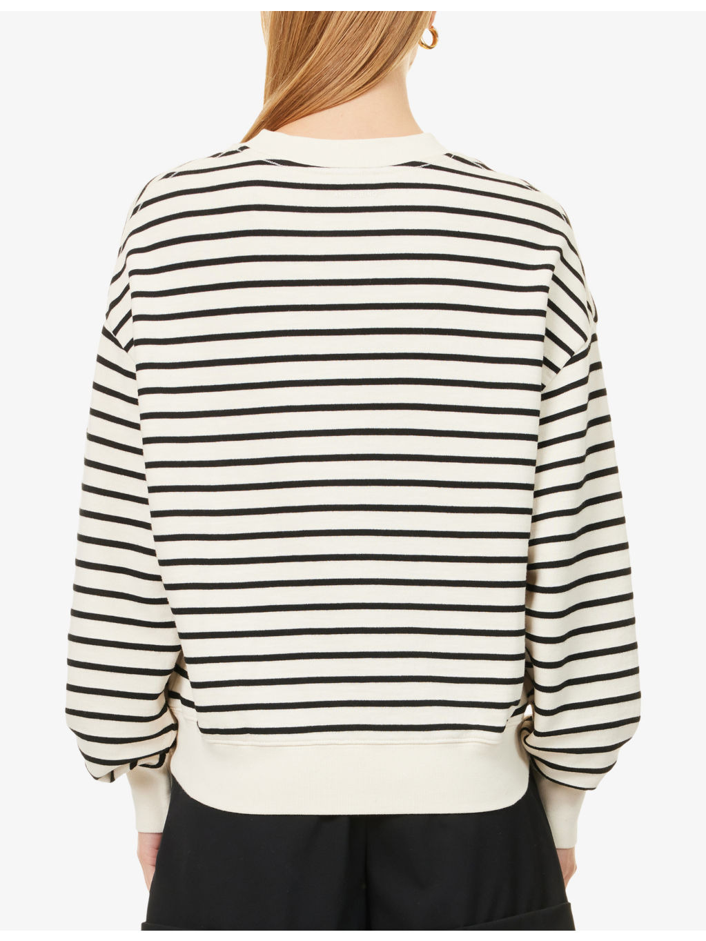 Dean Striped Cotton-Blend Sweatshirt - 4