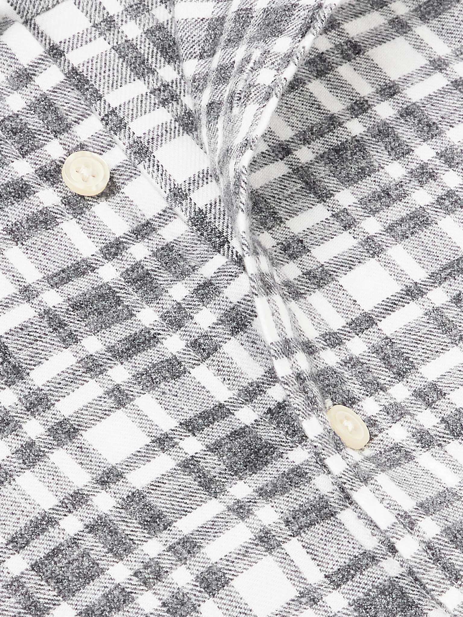 Deon 5465 Checked Organic Cotton-Flannel Shirt - 4