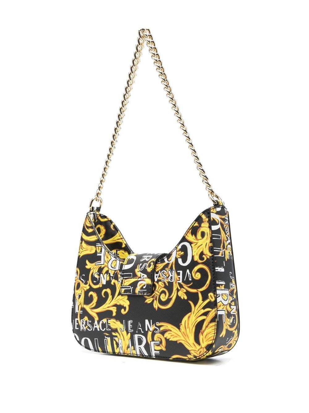 Couture-print shoulder bag - 3