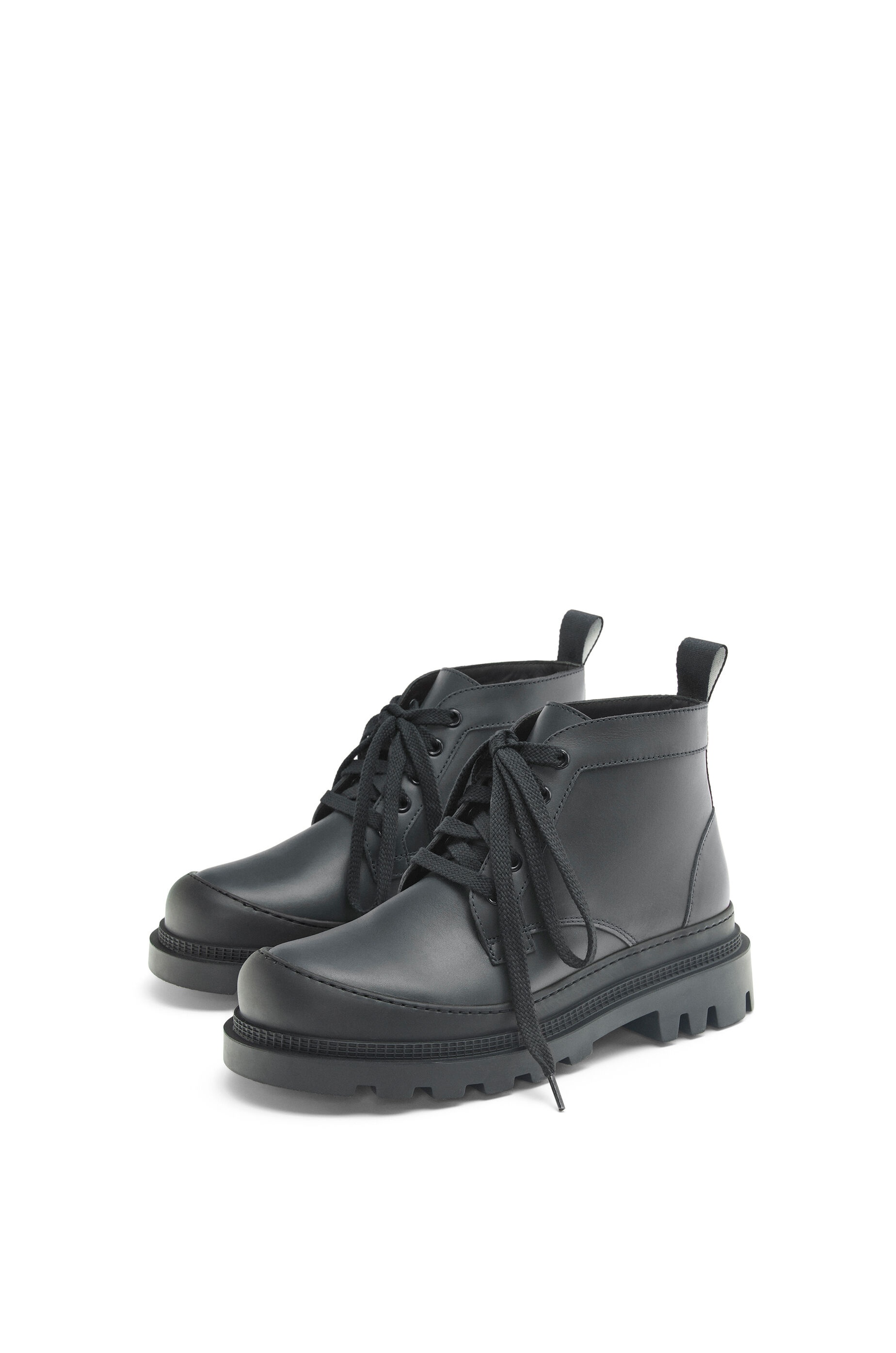 Mid combat boot in calfskin - 2