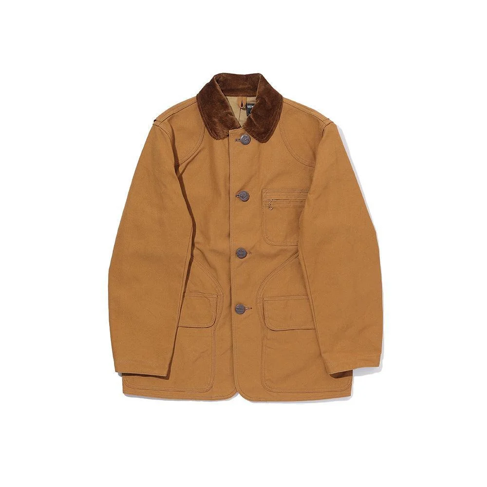 Sugar Cane Fiction Romance 13 oz Brown Duck Hunting Jacket - 1