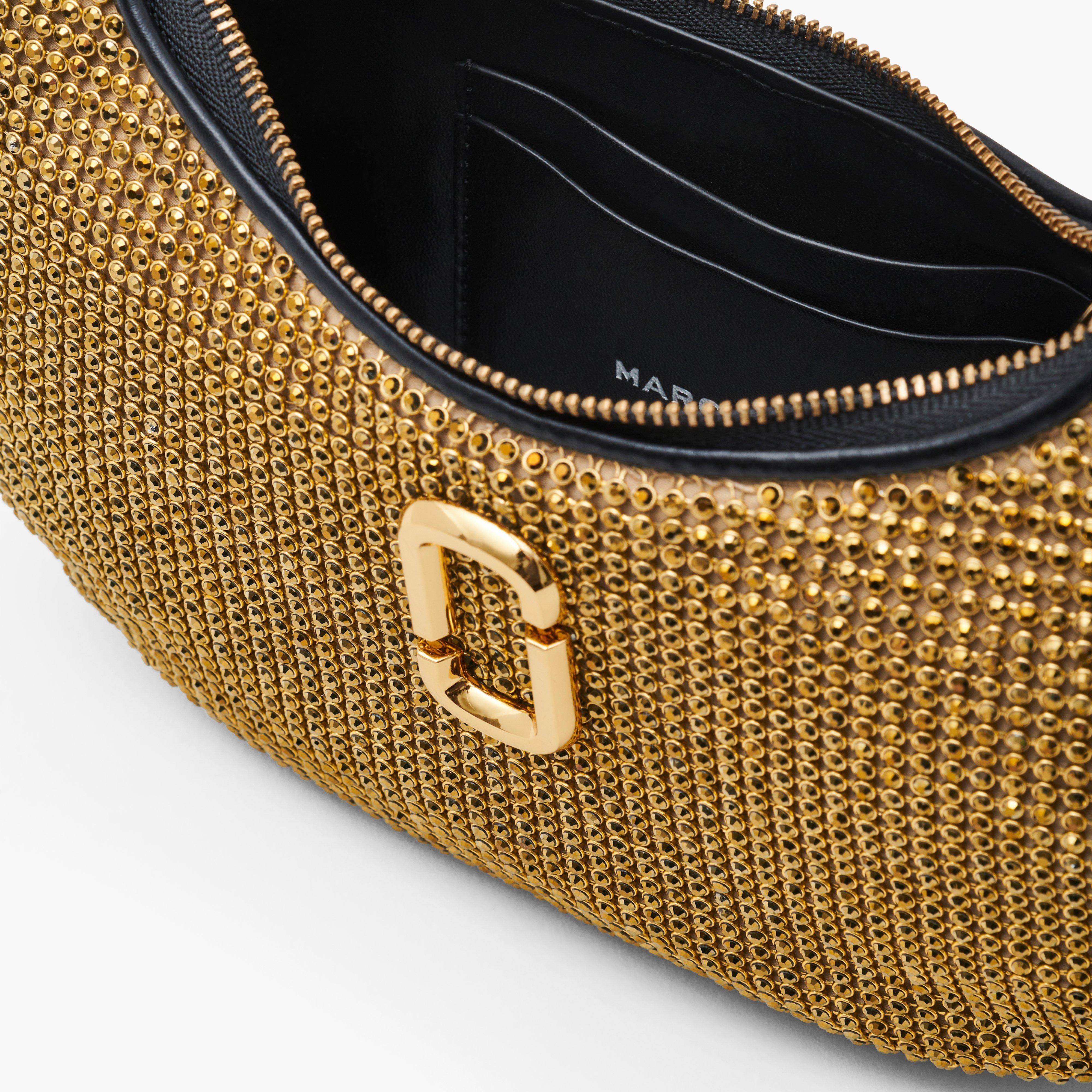 THE RHINESTONE J MARC SMALL CURVE BAG - 6
