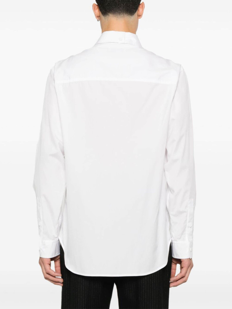 strap-detail shirt 4