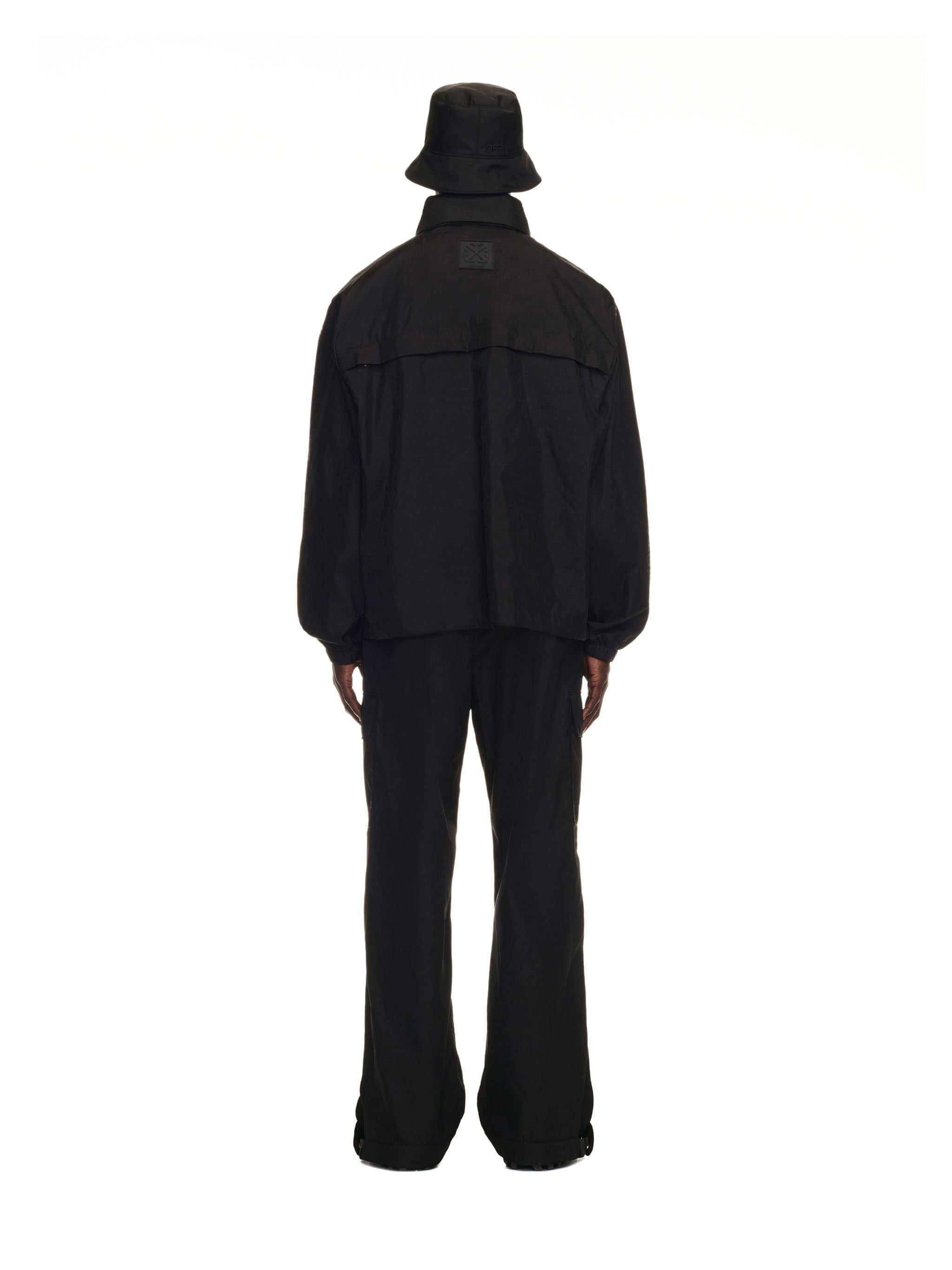 Off Ao Jacquard Hood Windbreaker - 4