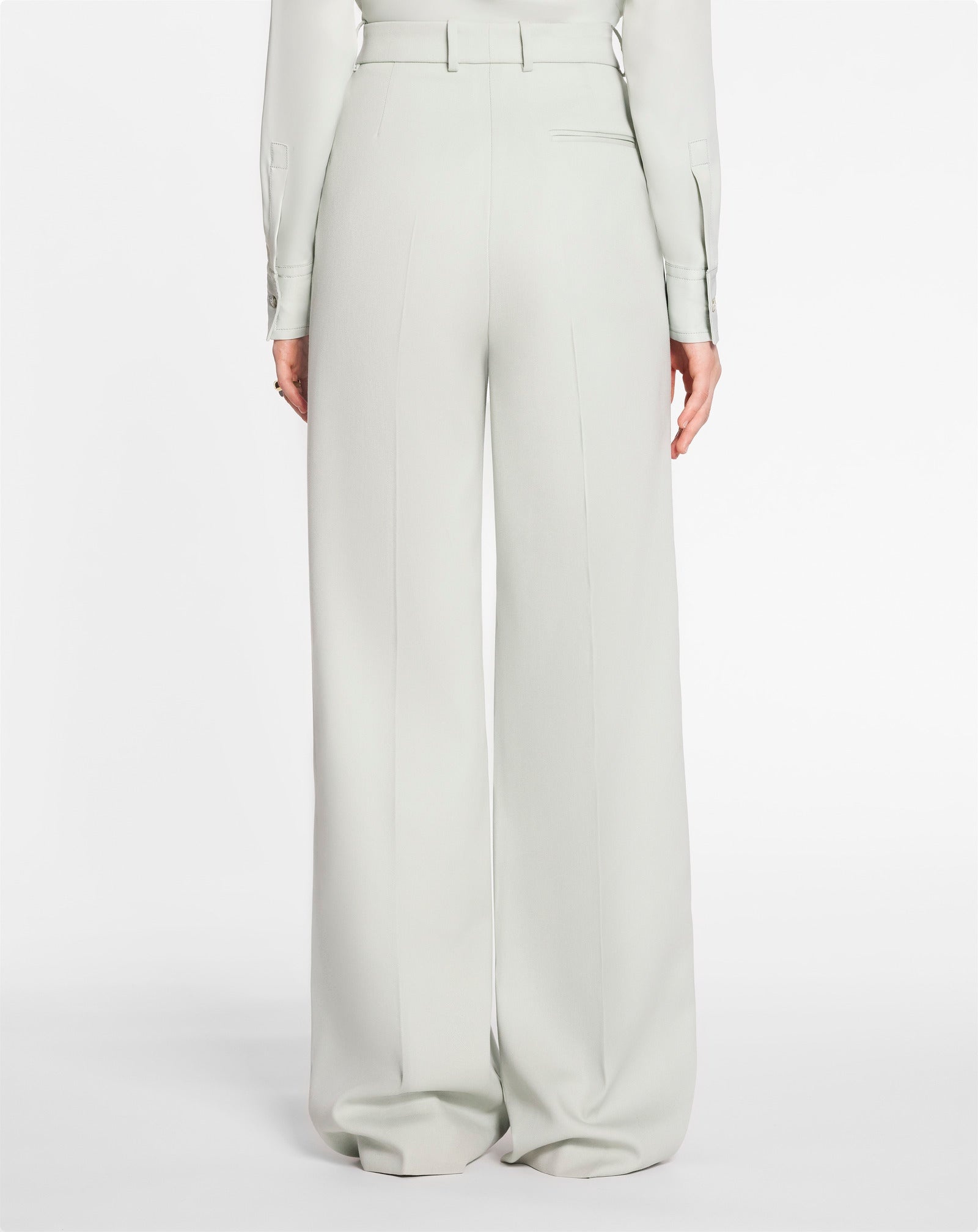 WIDE LEG TAILORED PANT - 4