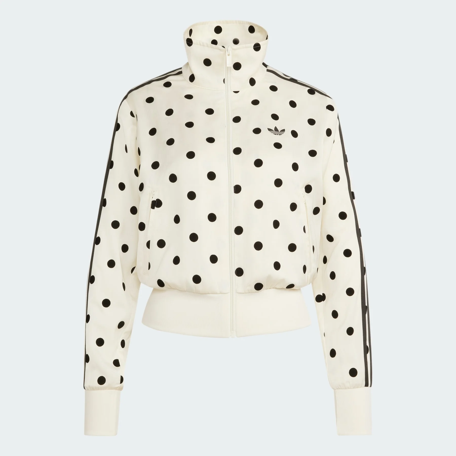 SATIN POLKA DOTS TT Track Top - 1