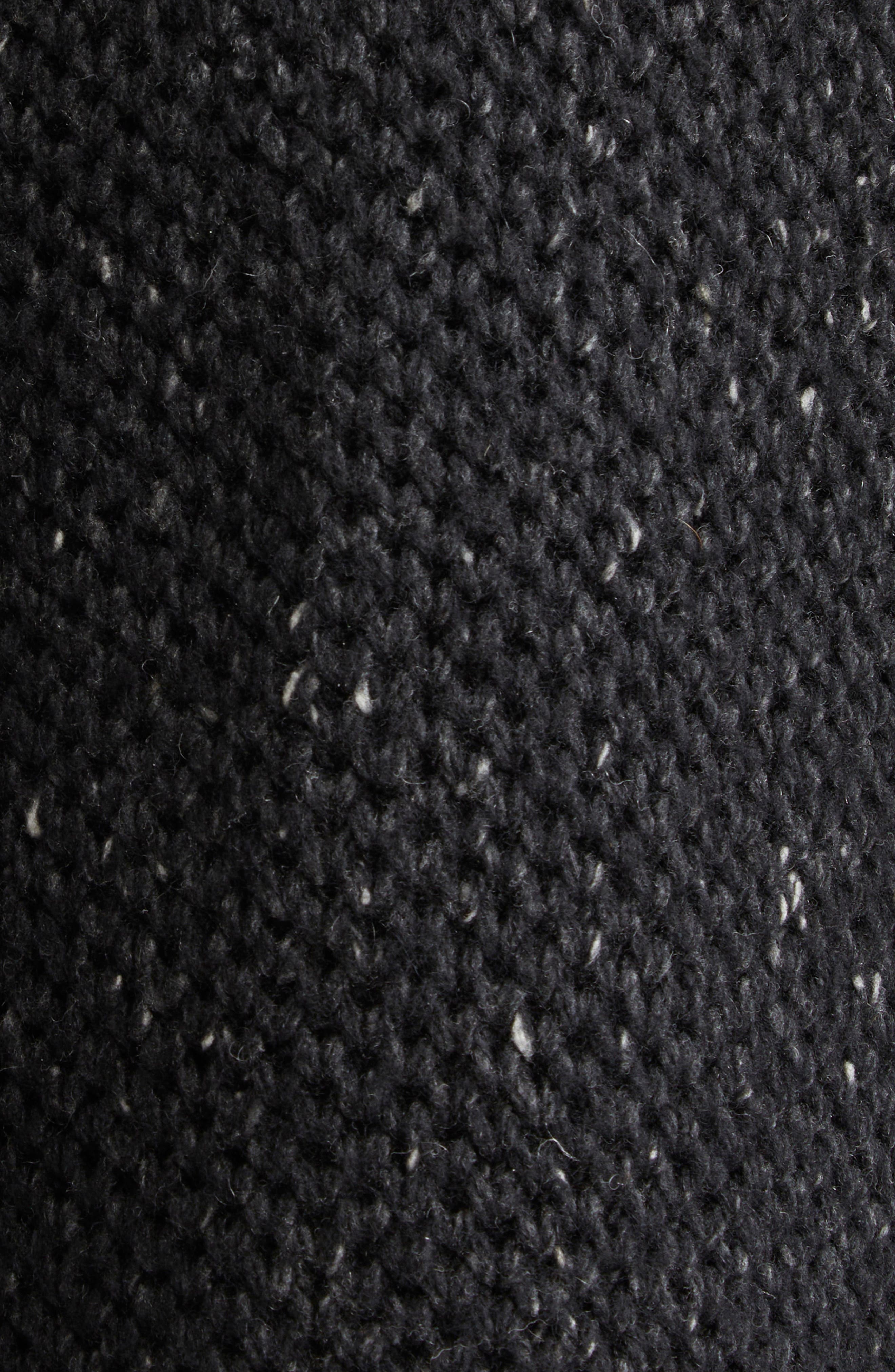 Altuzarra Medrano Oversize Merino Wool Blend Knit Jacket in Black at Nordstrom - 6