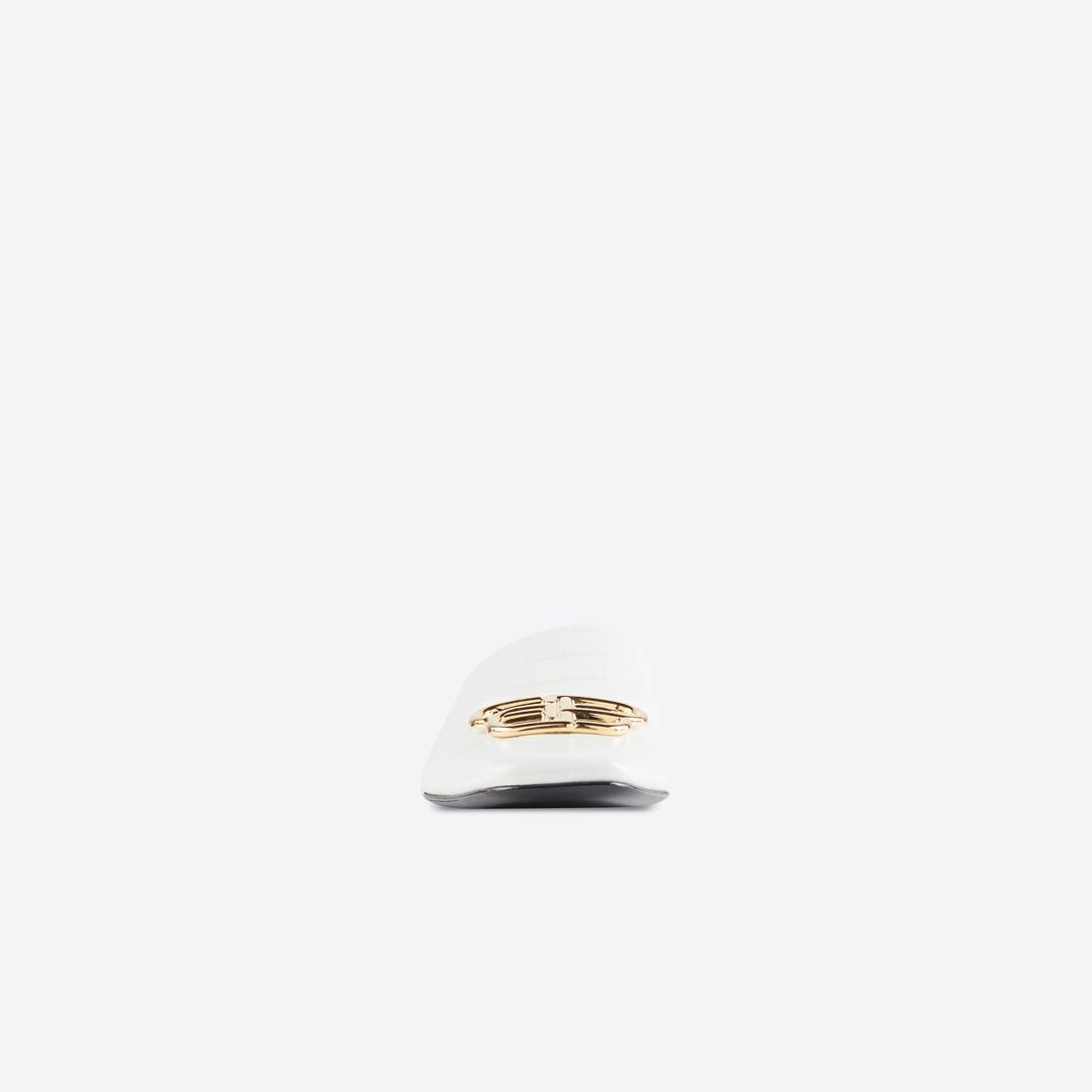Women's Cosy Bb Mule in White/gold - 3