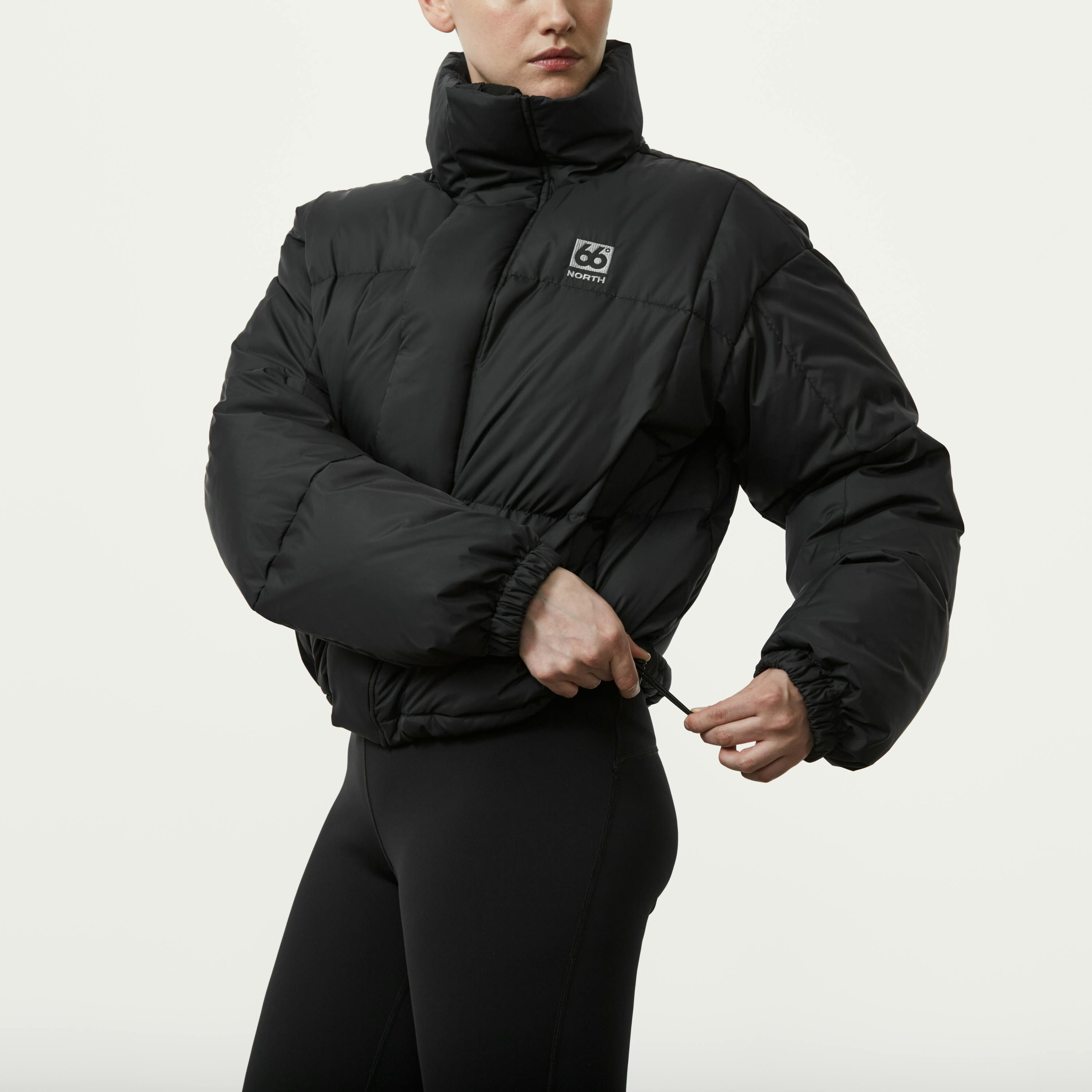 Dyngja Cropped Down Jacket - 5