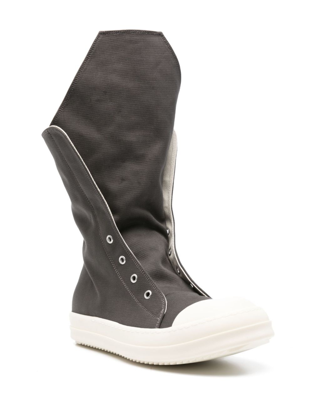 oversize-tongue sneaker boots - 2