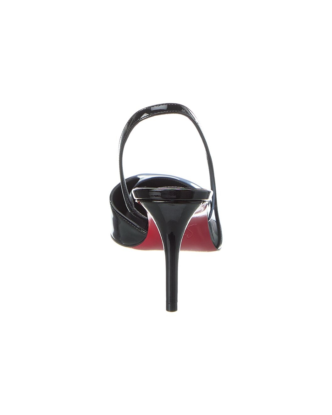 Christian Louboutin Posticha 80 Patent & Vinyl Slingback Pump - 3