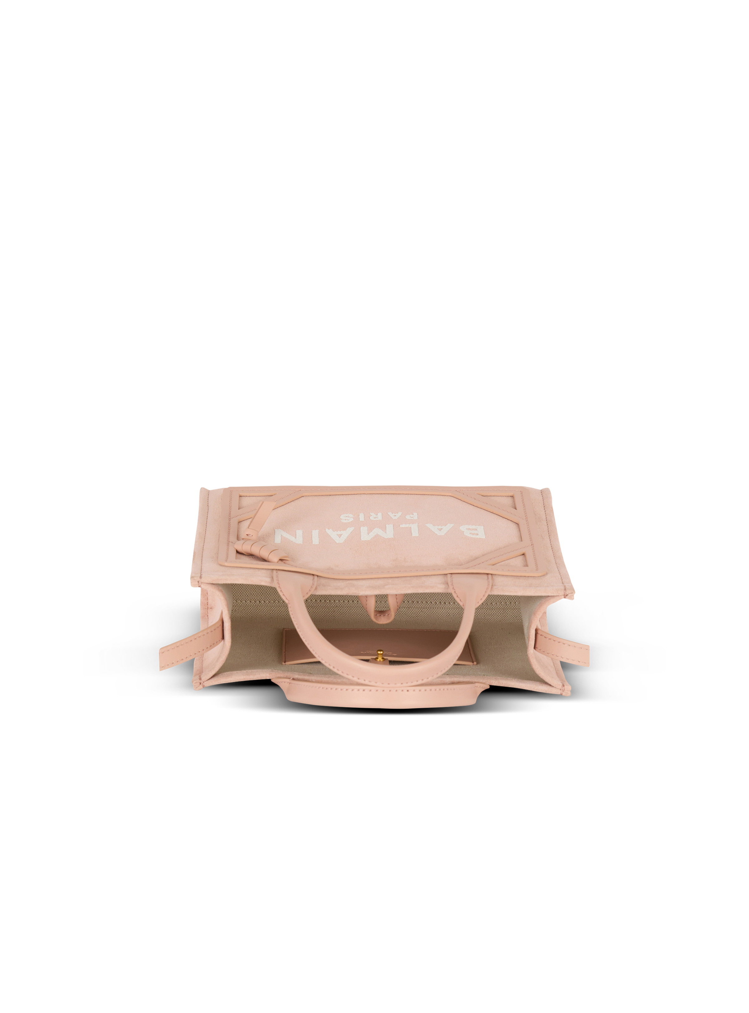 Small suede B-Army tote bag - 6