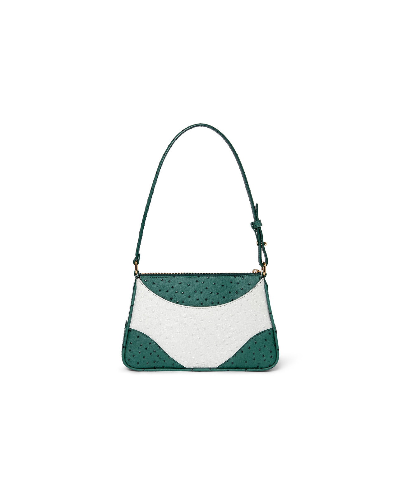 White & Green Jeanne Pochette Shoulder Bag | Casablanca Paris - 3