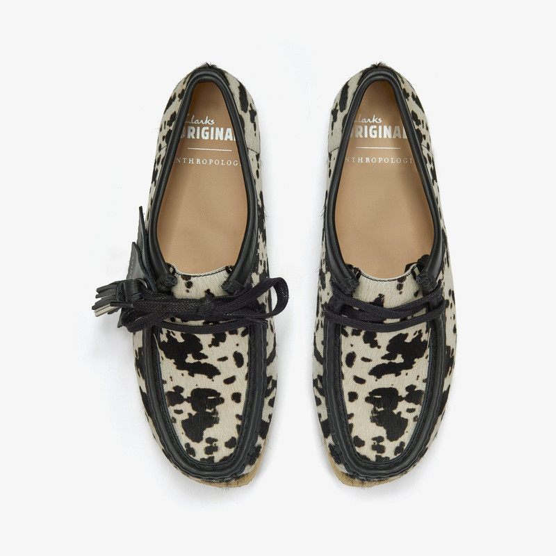 Anthropologie x Wallabee Black White Print 6