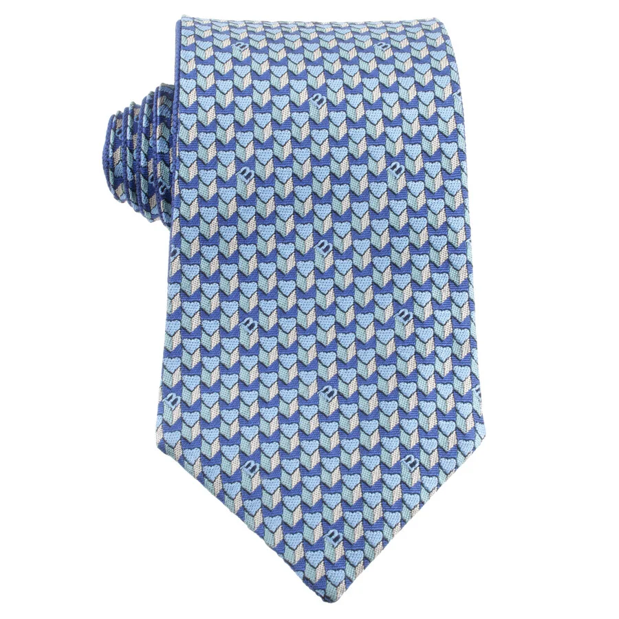 Bvlgari B Heart Double Sided Tie - 1