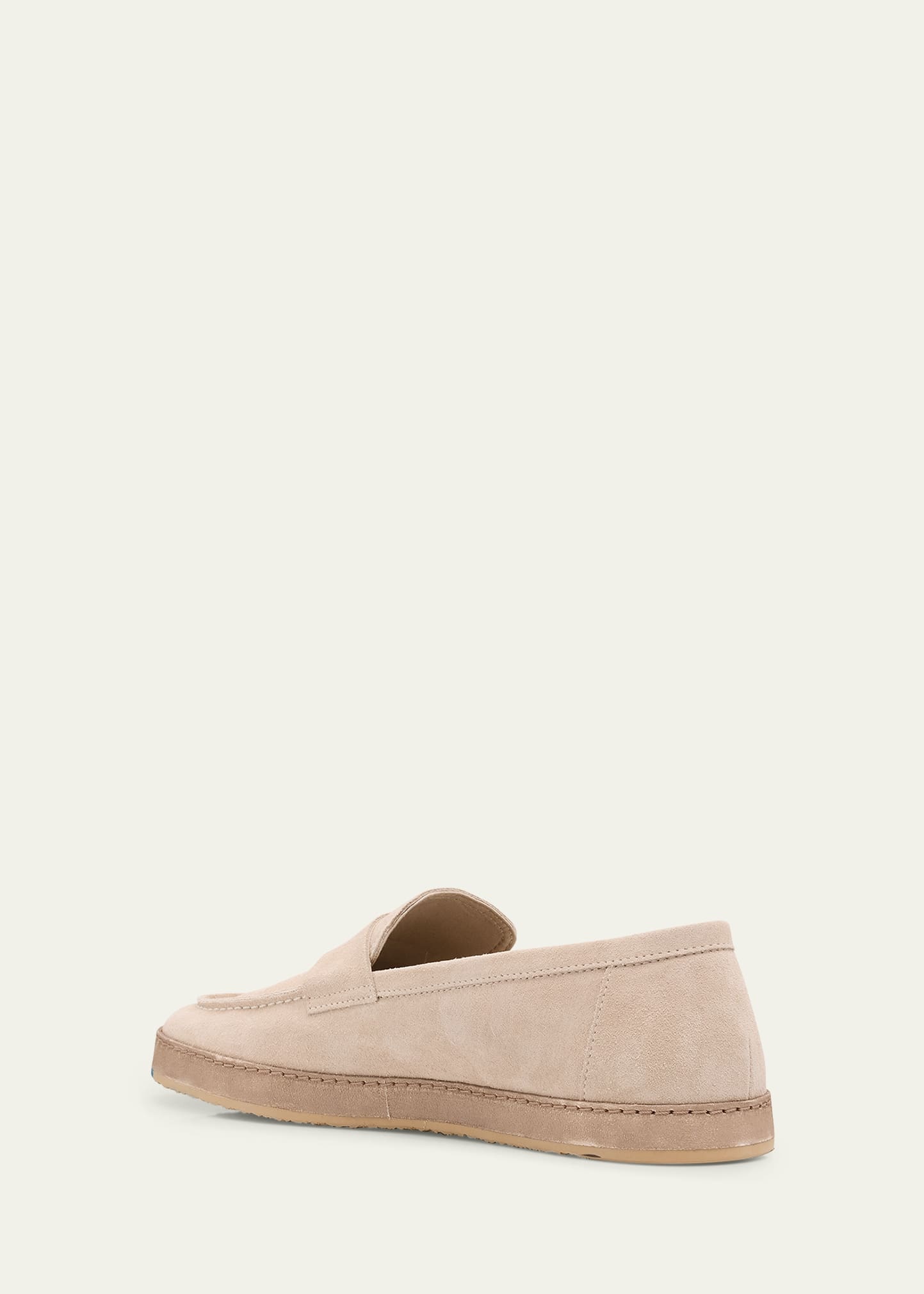 Men's Hybrid Suede Penny Loafers - 3