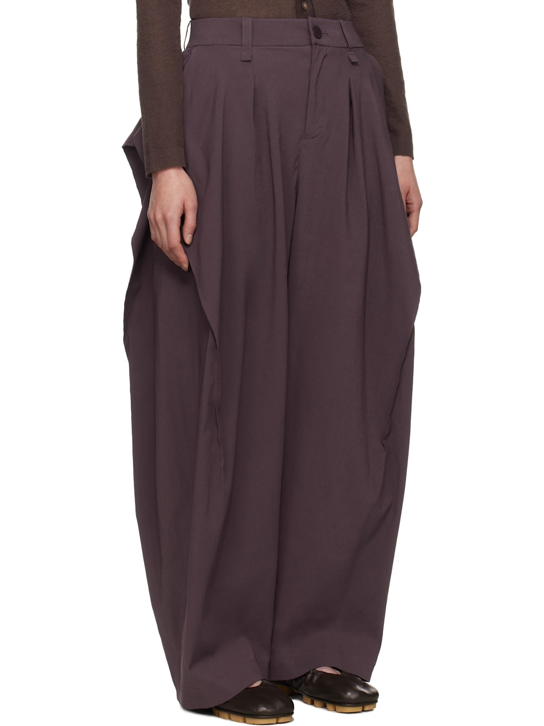 Brown Personality Trousers - 2