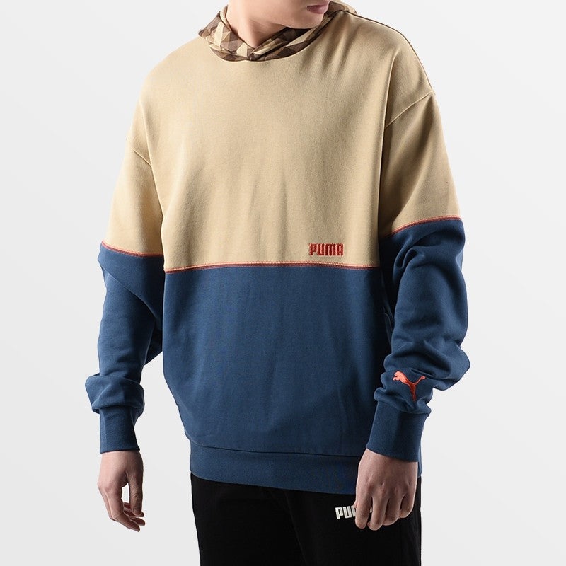 Puma Kontrast Hoodie 'Tan Blue' 531309-97 - 5