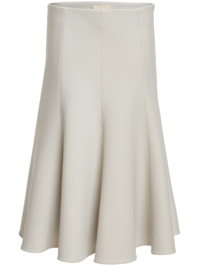 The Lennox flared crepe skirt 1