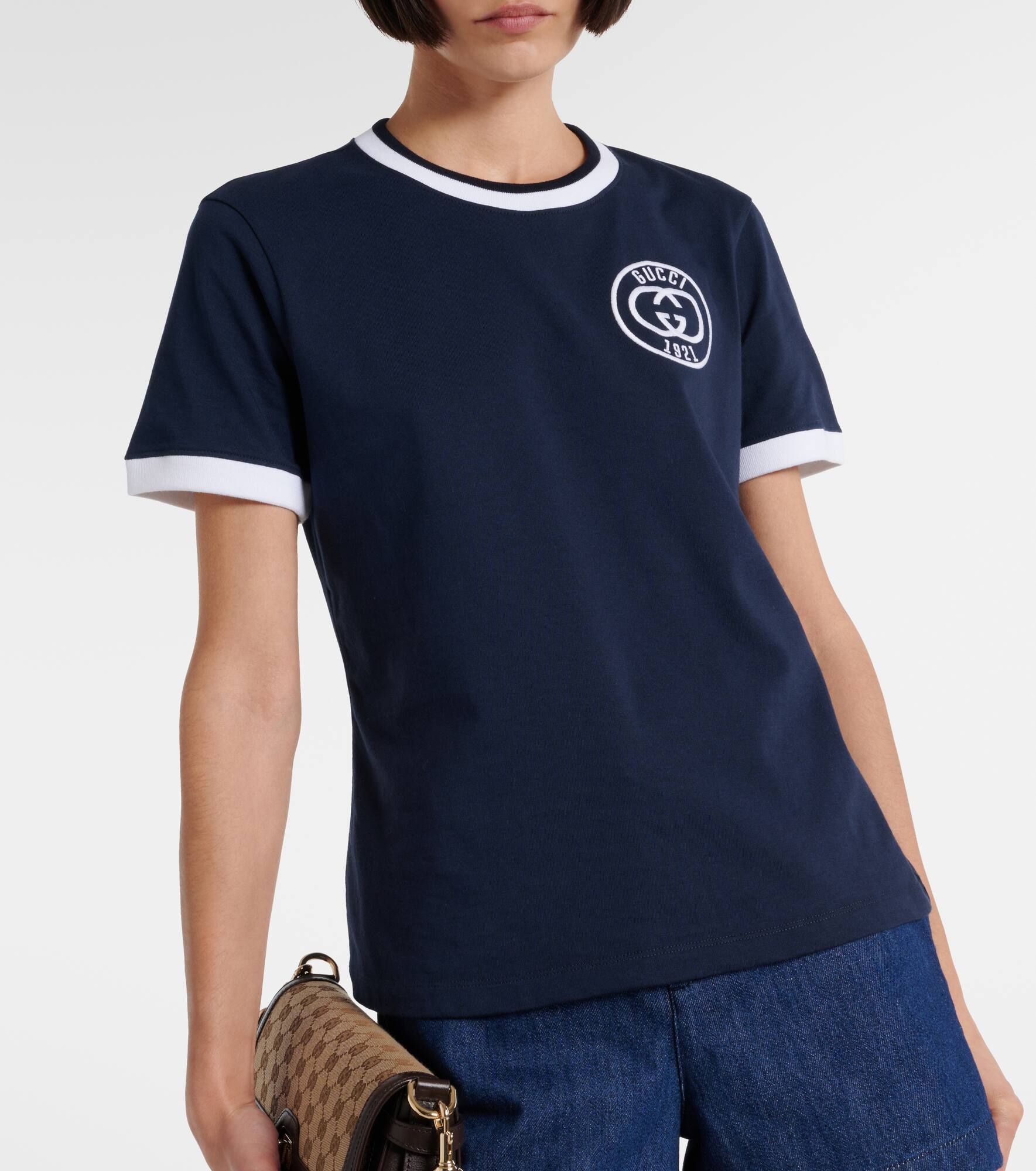 Interlocking G cotton jersey T-shirt - 5