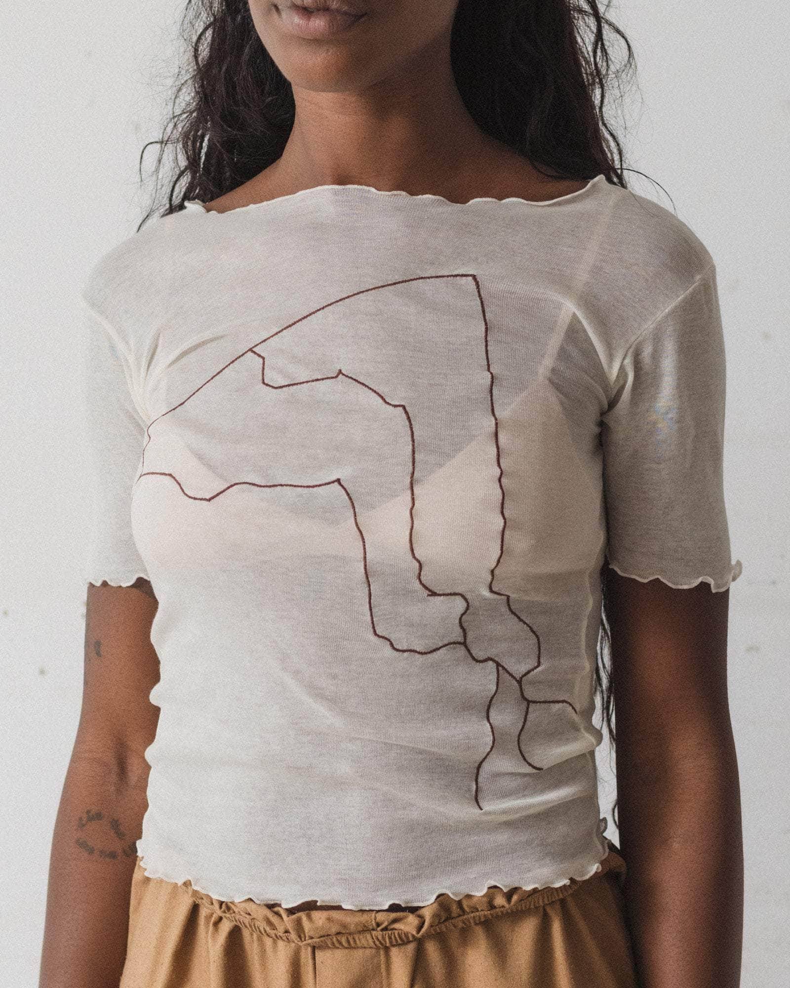 Aroostook Tee Shirt - Organic Cotton Rib - 4