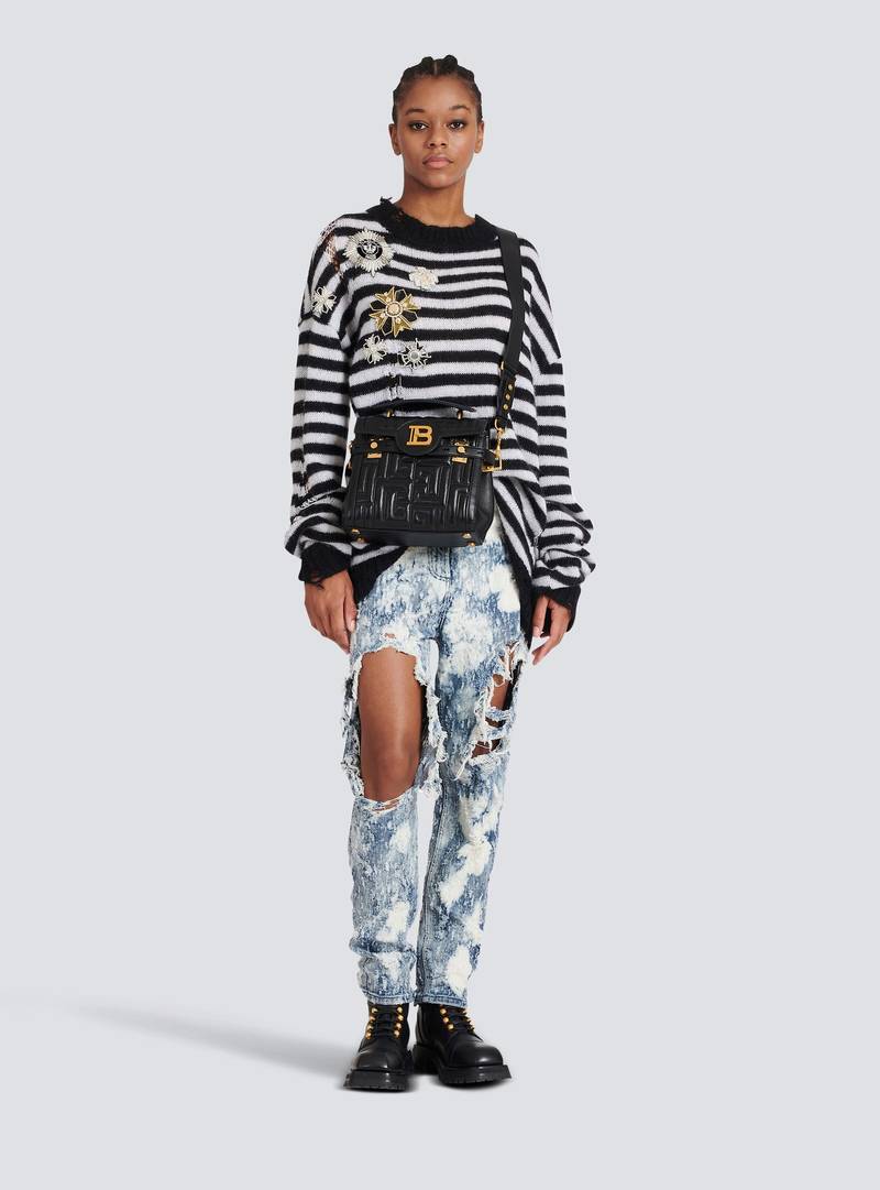 Quilted leather B-Buzz 23 bag 10