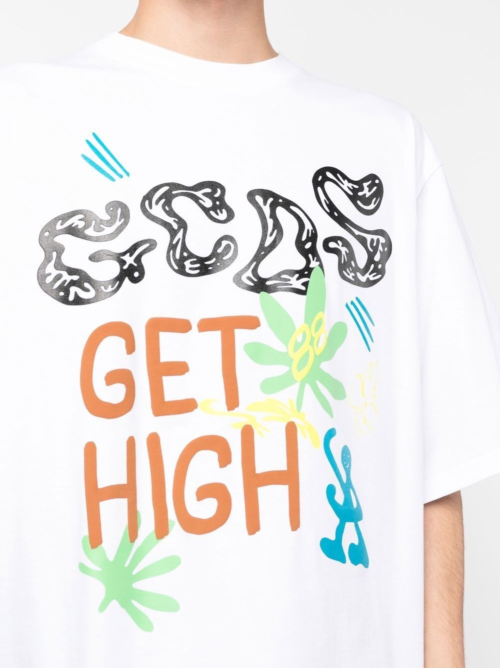 logo-print short-sleeve T-shirt - 5