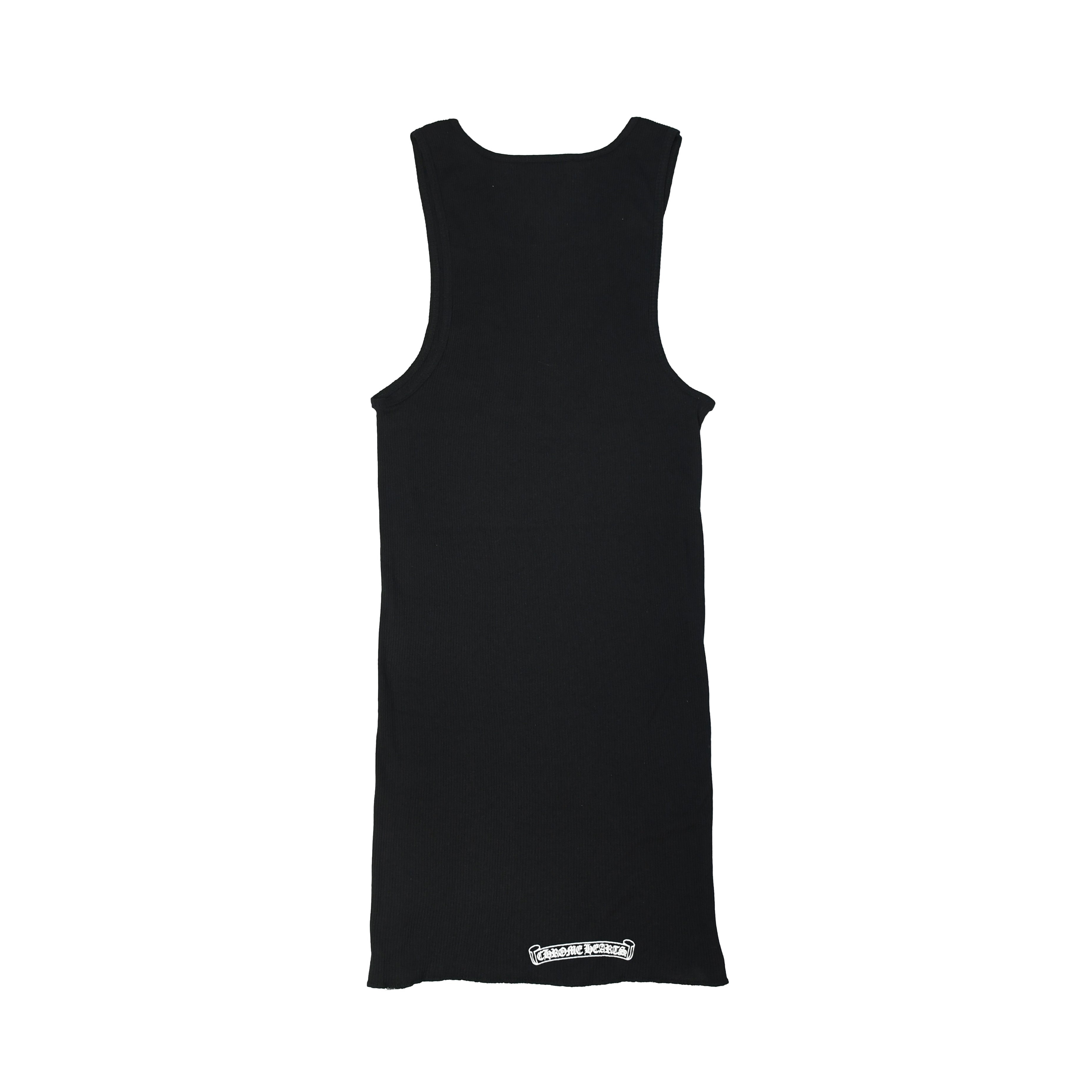 Chrome Hearts Hairy Cross Tank Top Black - 2