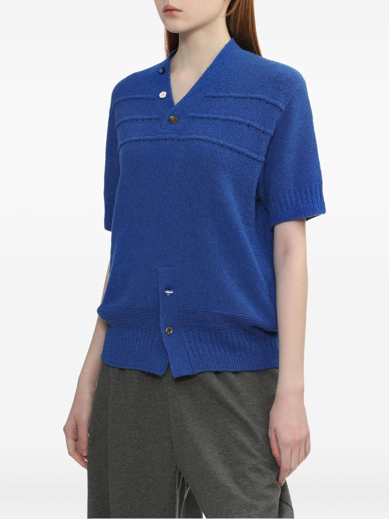 short-sleeve button top 3