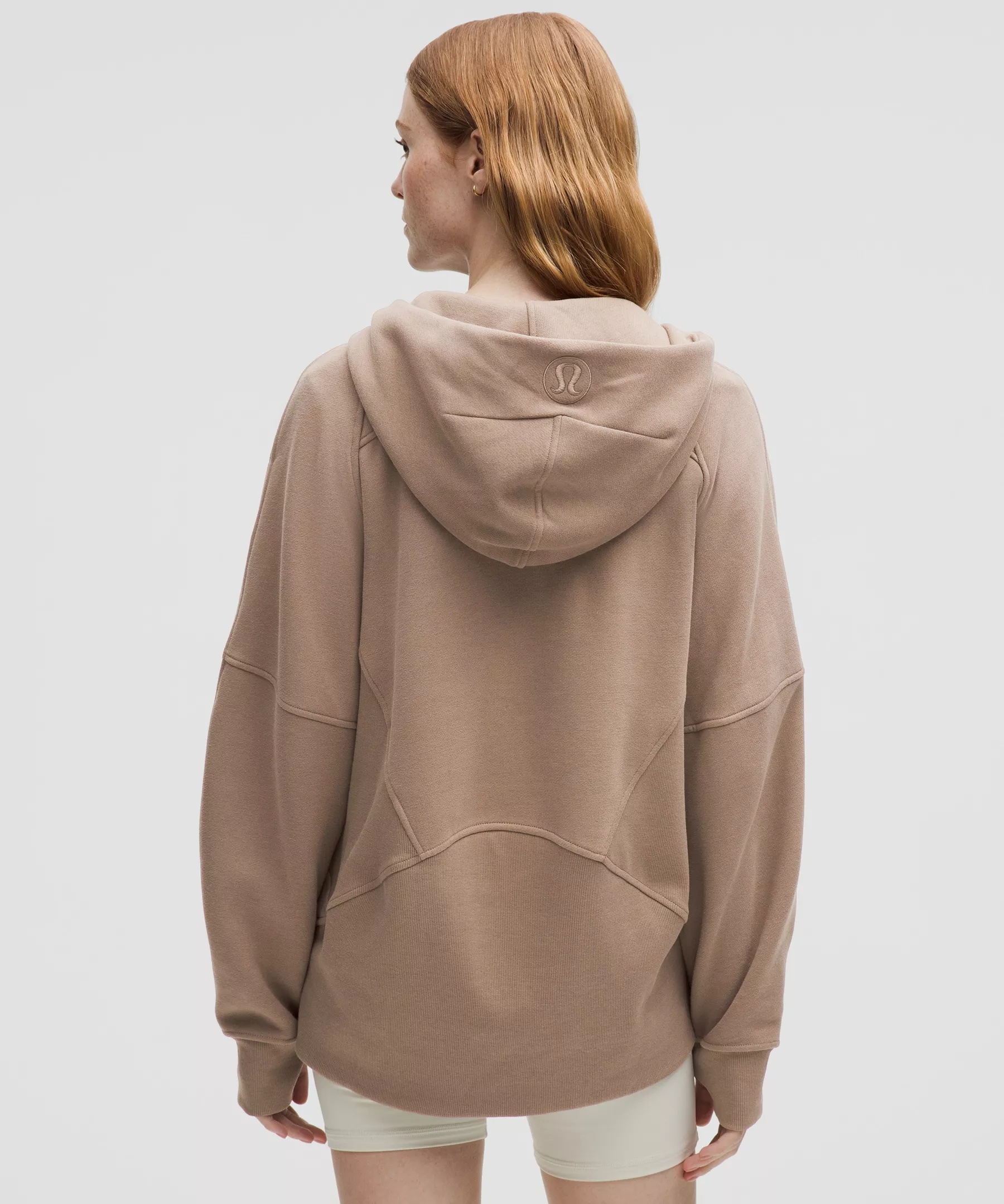Scuba Oversized Half-Zip Hoodie *Long - 3