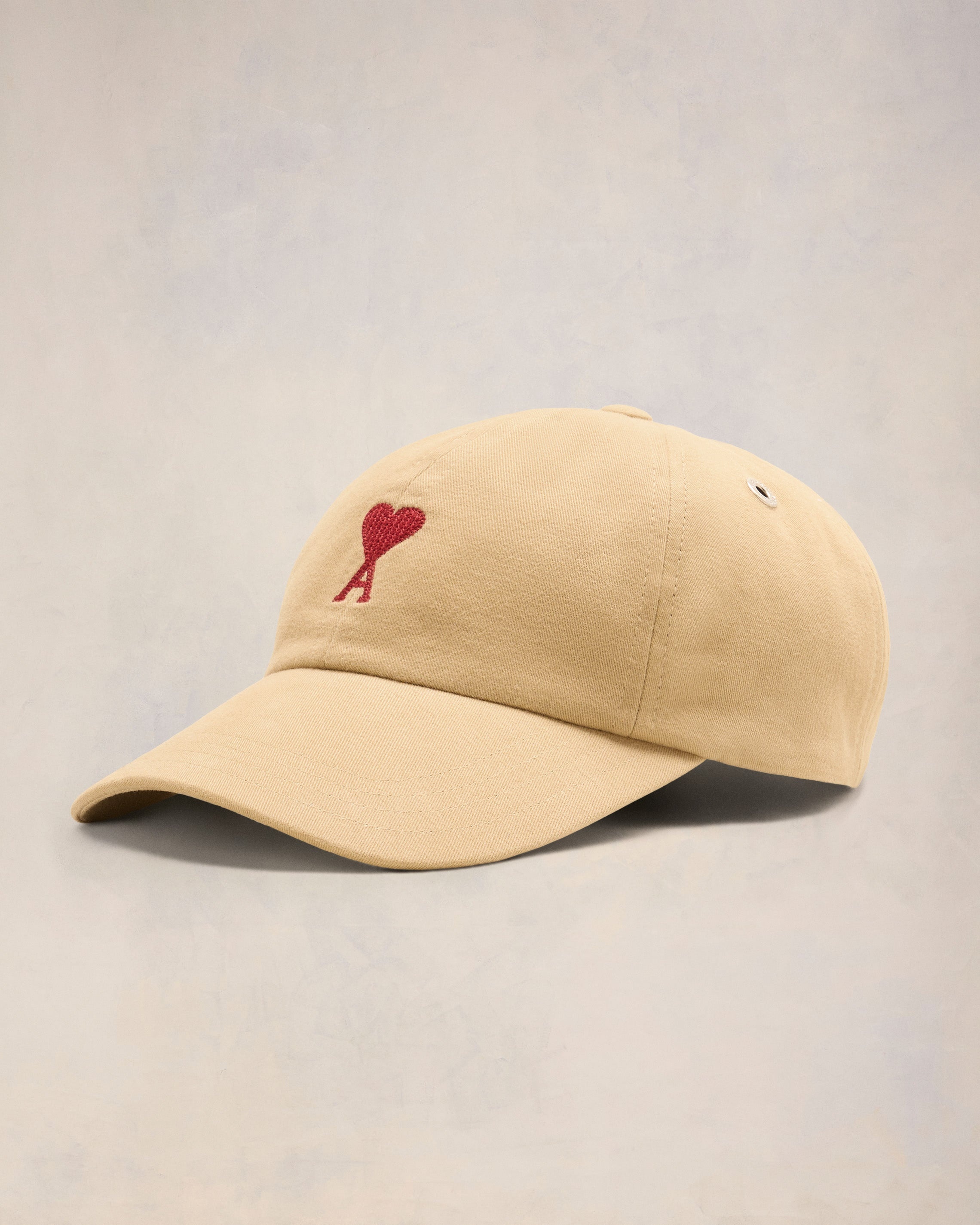 RED AMI DE COEUR EMBROIDERY CAP - 1