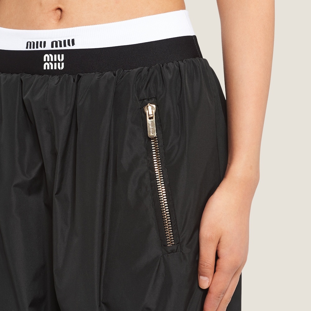 Technical silk joggers - 4