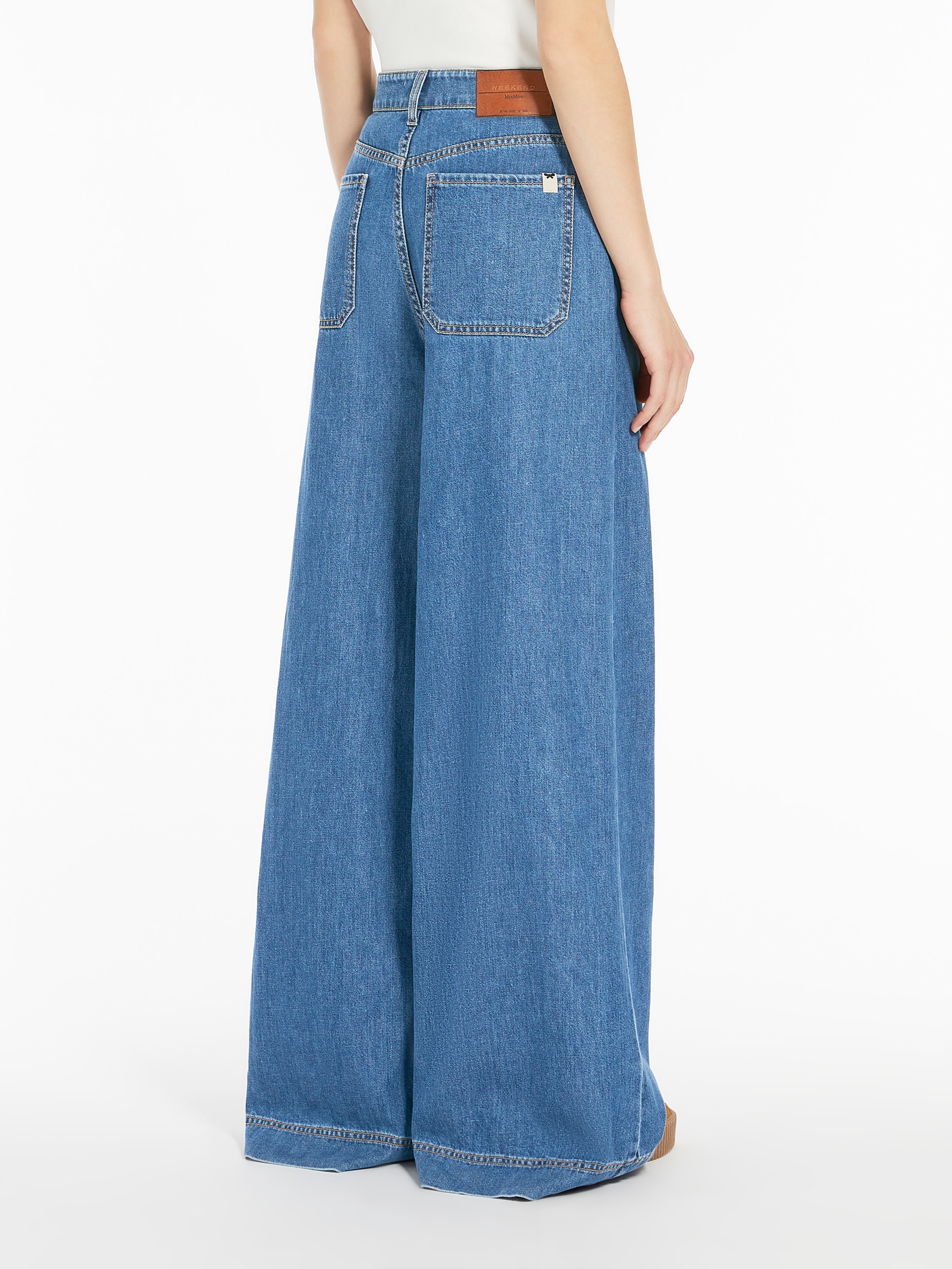 VEGA Wide-leg denim jeans - 4