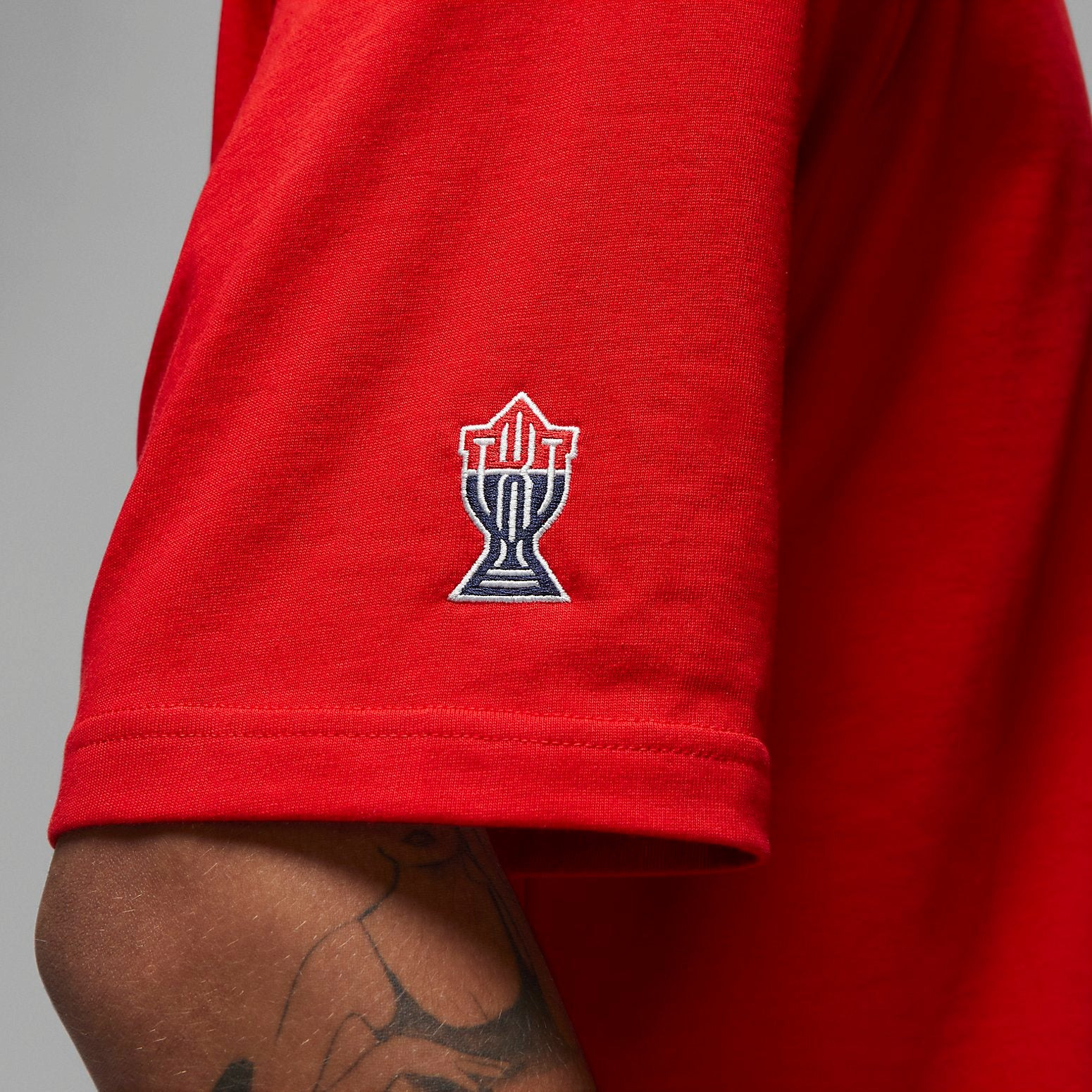 Air Jordan Graphic T-Shirt 'Red' DR2951-657 - 4