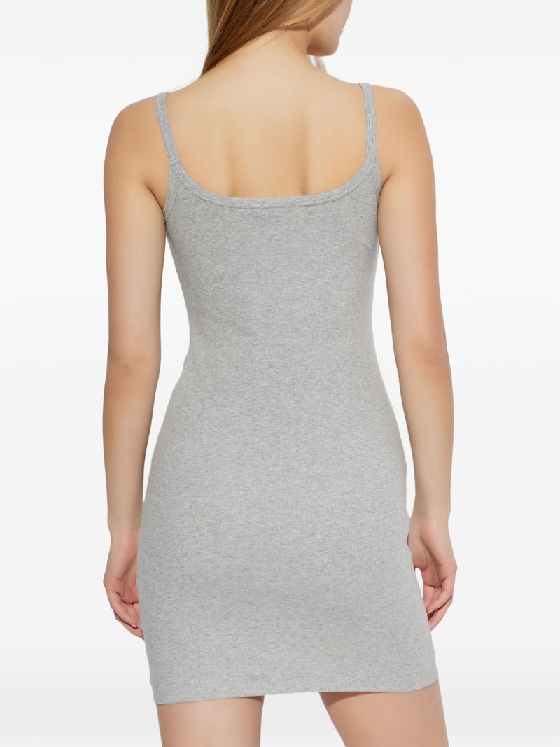 logo ribbed dress 3