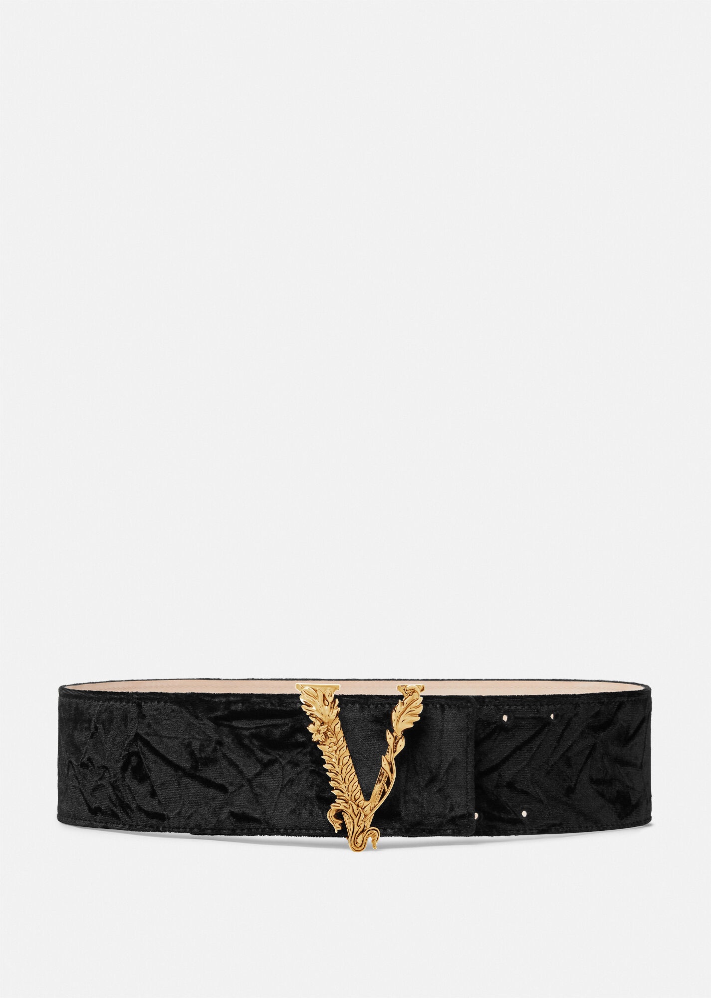 Virtus Wide Velvet Belt - 1